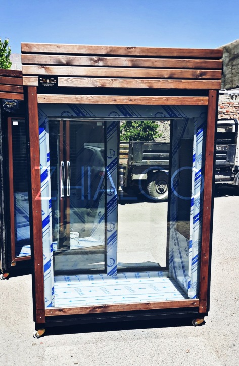 یخچال ایستاده دو طرف نما