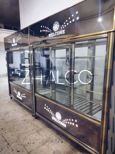 یخچال ایستاده دو طرف نما